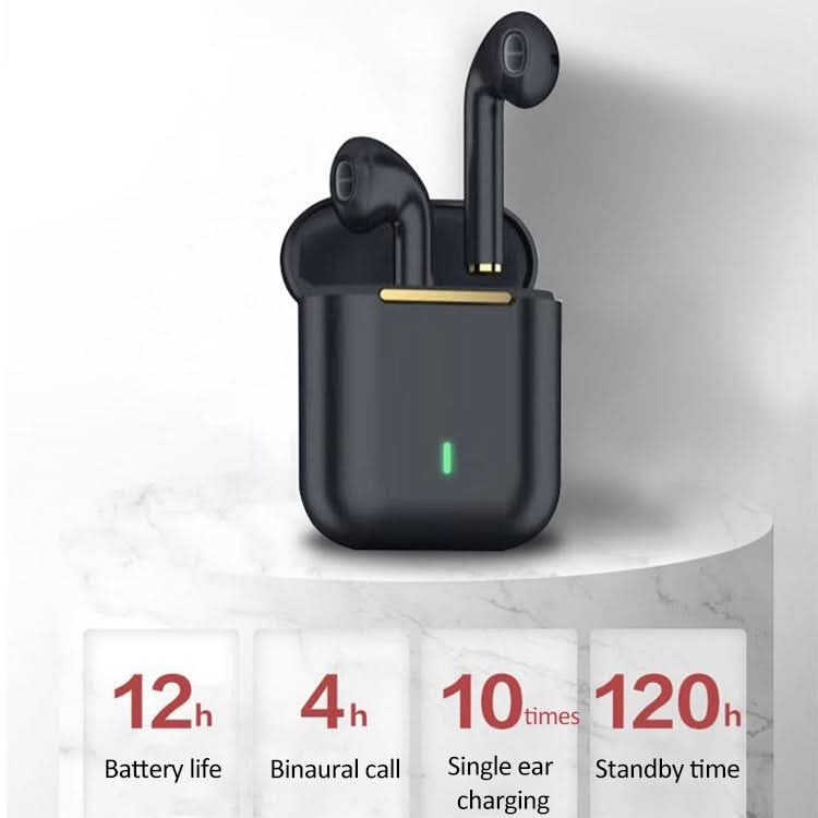 J18 Bluetooth 5.0 TWS Wireless Binaural Bluetooth Earphone with Charging Box