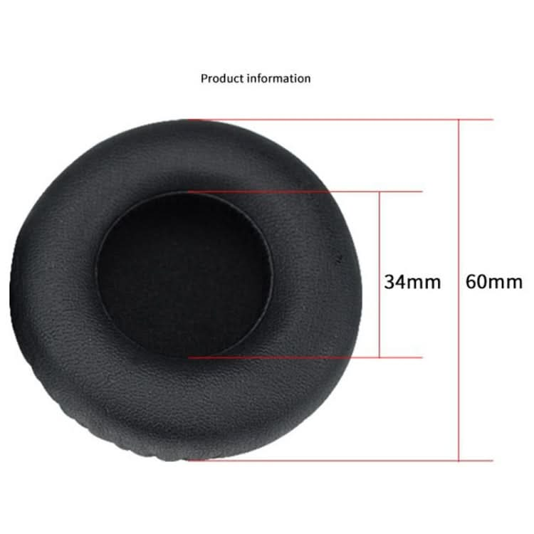 For JBL E30 Headphones Imitation Leather + Foam Soft Earphone Protective Cover Earmuffs, One Pair