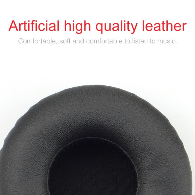 2pcs For JBL Synchros S400BT Headphones Imitation Leather + Memory Foam Soft Earphone Protective Cover Earmuffs