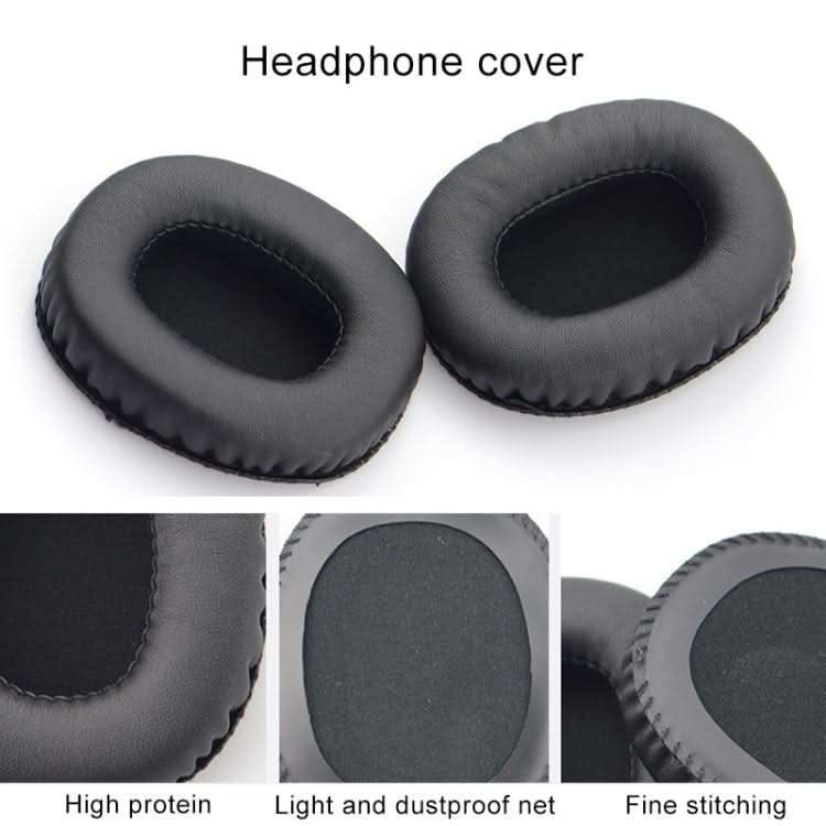 1 Pair Imitation Leather + Memory Foam Soft Headphone Jacket Earmuffs for Marshall monitor