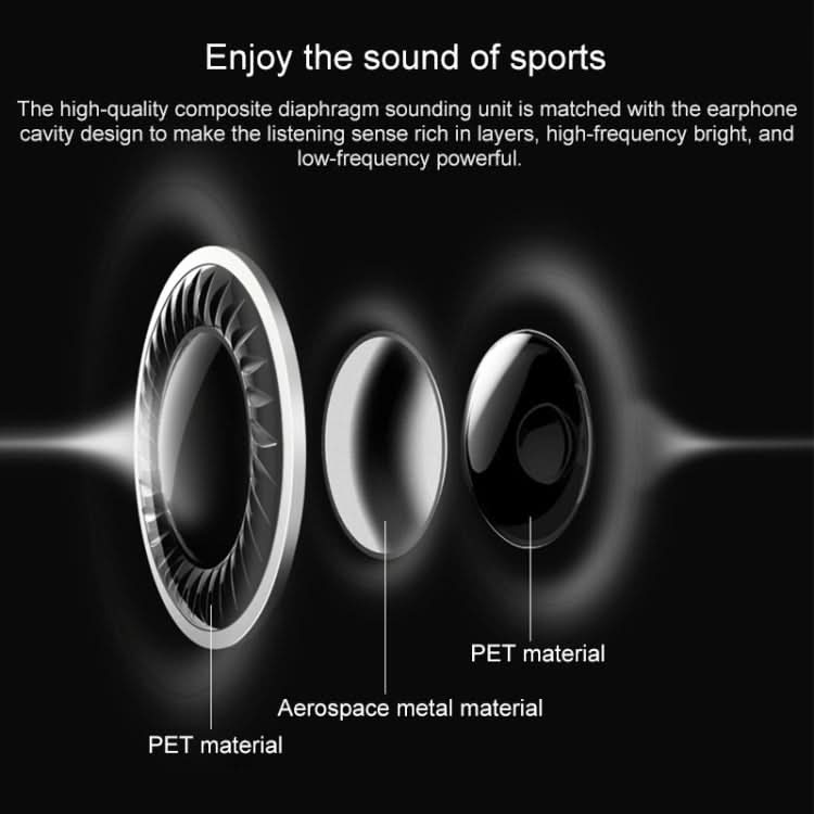 REMAX RB-S20 Bluetooth 4.2 Rotatable Ear Shell Rear-mounted Bluetooth Sports Earphone