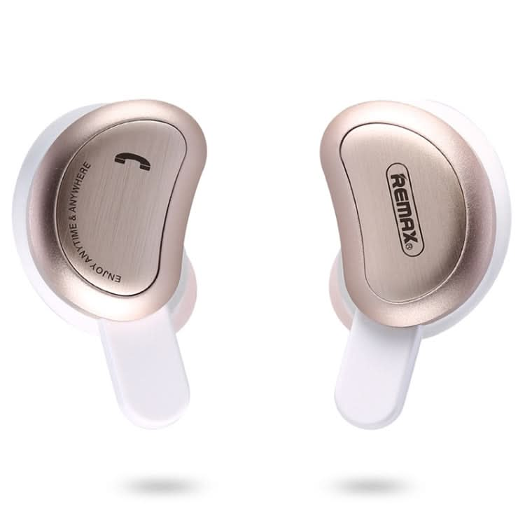 REMAX TWS-1 Half Moon Shaped Bluetooth 4.2 Wireless Bluetooth Earphone with Charging Box