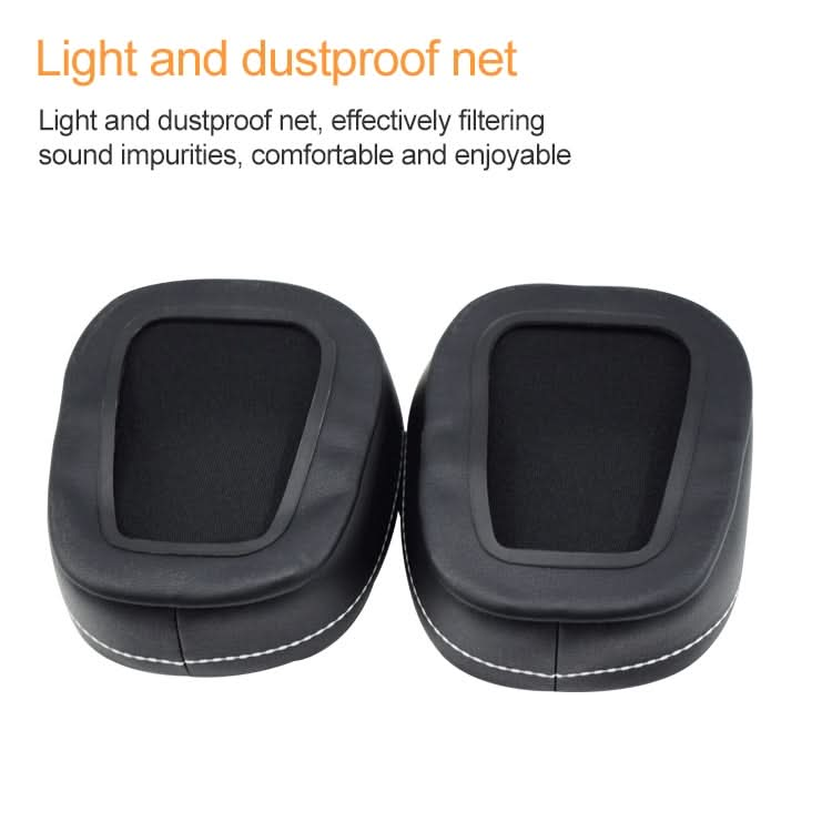 2 PCS For DENON AH-D600 / AH-D7100 Soft Sponge Earphone Protective Cover Earmuffs