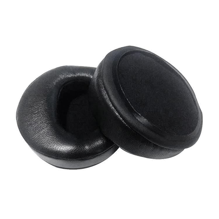 2 PCS For DENON AH-D2000 / AH-D5000 / AH-D7000 Headphone Cushion Sponge Leather Cover Earmuffs Replacement Earpads