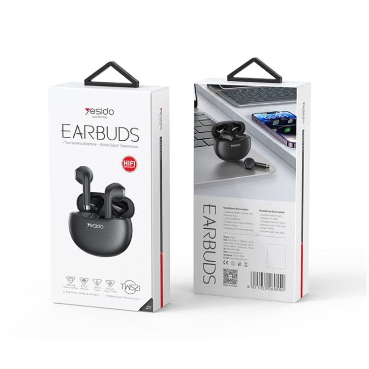 Yesido TWS21 Bluetooth 5.3 TWS Wireless Bluetooth Earphone