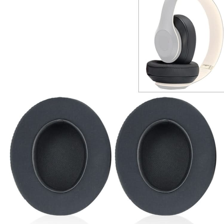 2 PCS For Beats Studio 2.0 / 3.0 Headphone Protective Cover Ice Gel Earmuffs (Grey White)