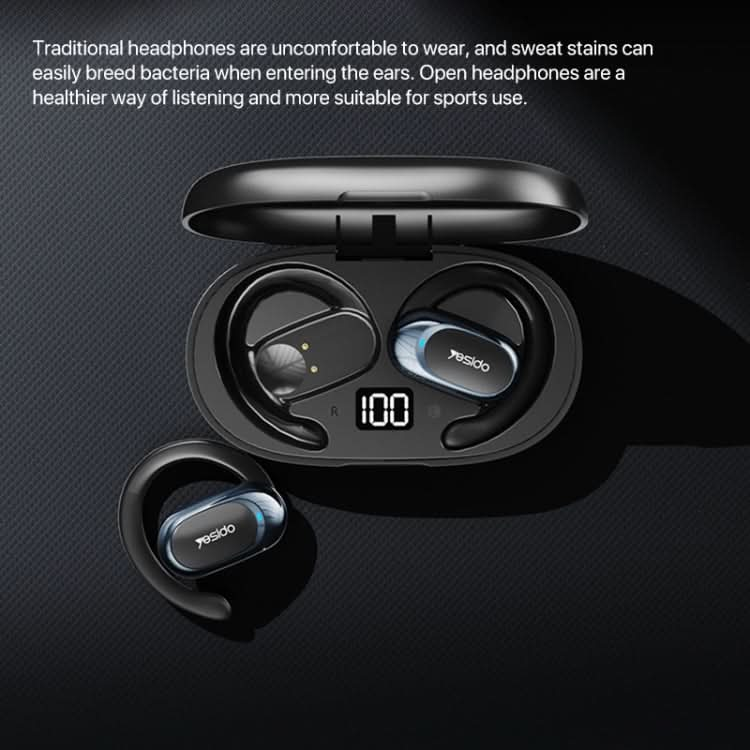 Yesido YSP13 Air Conduction Bluetooth 5.3 Wireless Ear Hook Earphone