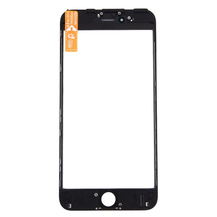 Front Screen Outer Glass Lens with Front LCD Screen Bezel Frame & OCA Optically Clear Adhesive for iPhone 6s Plus