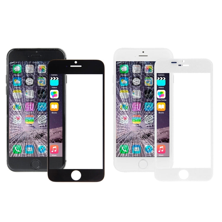 5 PCS Black + 5 PCS White for iPhone 6 Plus Front Screen Outer Glass Lens My Store