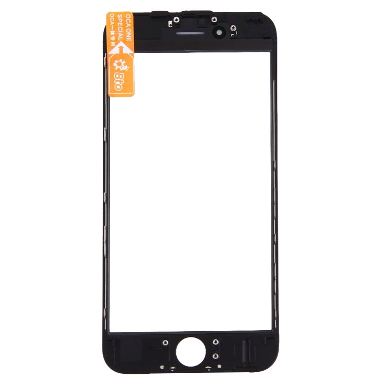 Front Screen Outer Glass Lens with Front LCD Screen Bezel Frame & OCA Optically Clear Adhesive for iPhone 6s