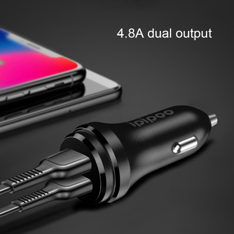 ipipoo XP-1 Dual USB Car Fast Charging Charger with Android Line ÎҵÄÉ̵ê