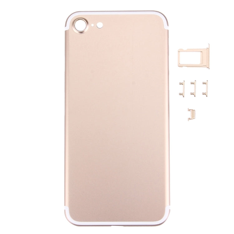 5 in 1 for iPhone 7 (Back Cover + Card Tray + Volume Control Key + Power Button + Mute Switch Vibrator Key) Full Assembly Housing Cover My Store