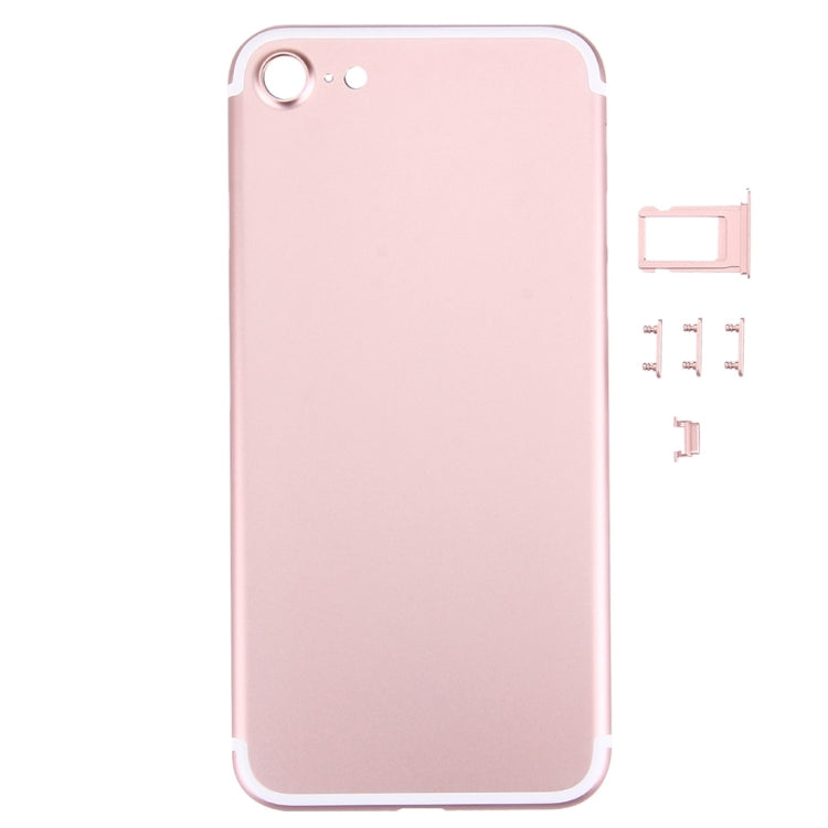 5 in 1 for iPhone 7 (Back Cover + Card Tray + Volume Control Key + Power Button + Mute Switch Vibrator Key) Full Assembly Housing Cover My Store