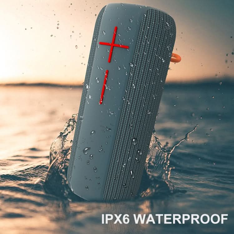 HOPESTAR P14 Pro Portable Outdoor Waterproof Wireless Bluetooth Speaker, Support Hands-free Call & U Disk & TF Card & 3.5mm AUX & FM