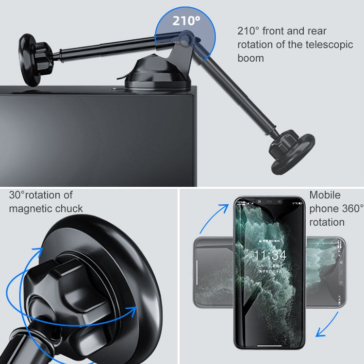 Universal Magnetic Retractable Rotating Car Mobile Phone Holder ÎҵÄÉ̵ê