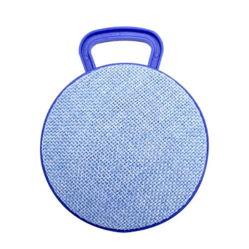 A01L Cloth Texture Round Portable Mini Bluetooth Speaker, Support Hands-free Call & TF Card