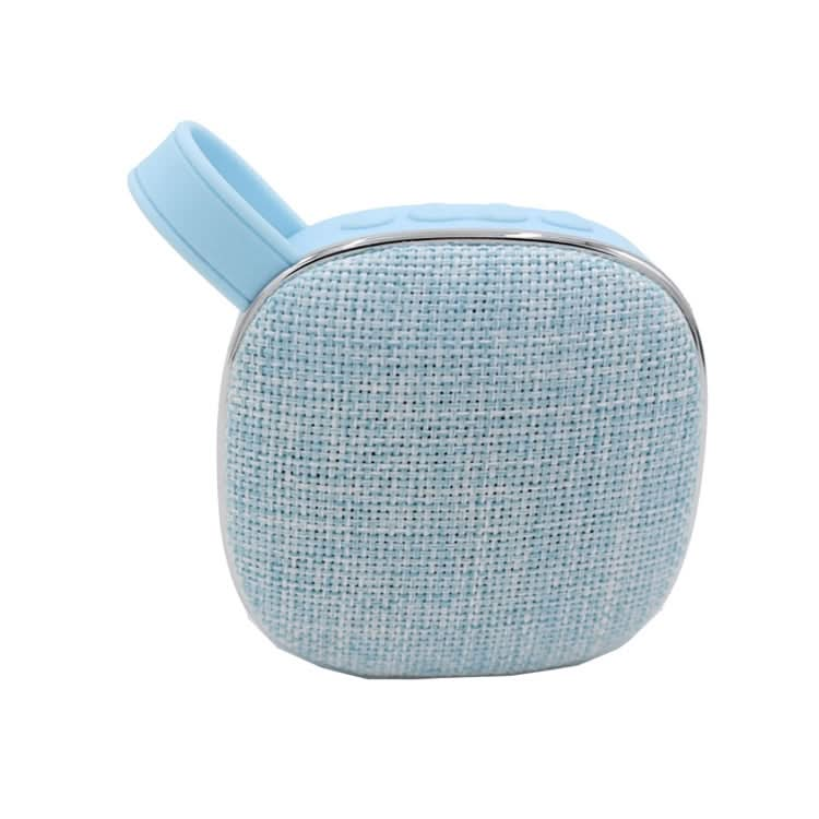 X25new Cloth Texture Square Portable Mini Bluetooth Speaker, Support Hands-free Call & TF Card & AUX