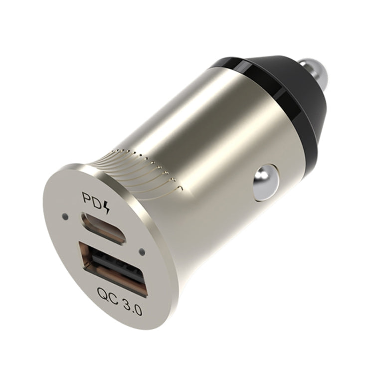 PD USB-C / Type-C + QC3.0 USB Fast Charging Car Charger with Dual LED Indicator ÎҵÄÉ̵ê