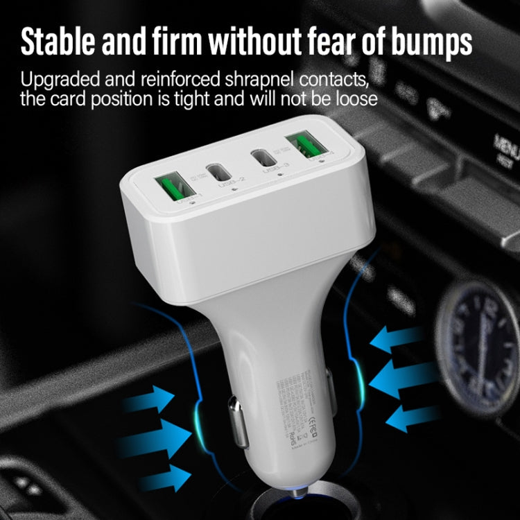 WLX-K26 40W Dual PD + Dual QC Multi-function Car Charger ÎҵÄÉ̵ê