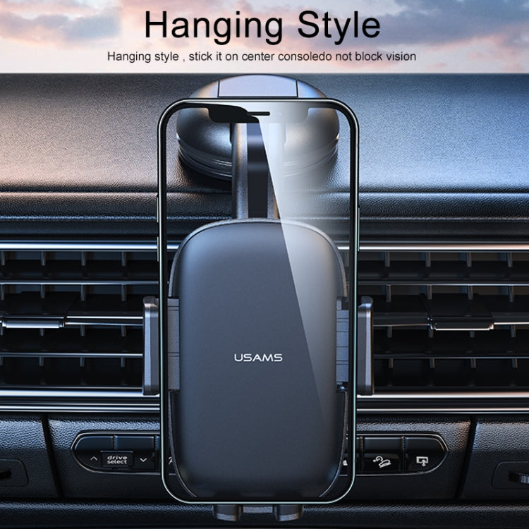 USAMS ZJ063 Car Center Console Retractable Phone Holder for 4.7-7.2 inch Mobile Phones ÎҵÄÉ̵ê