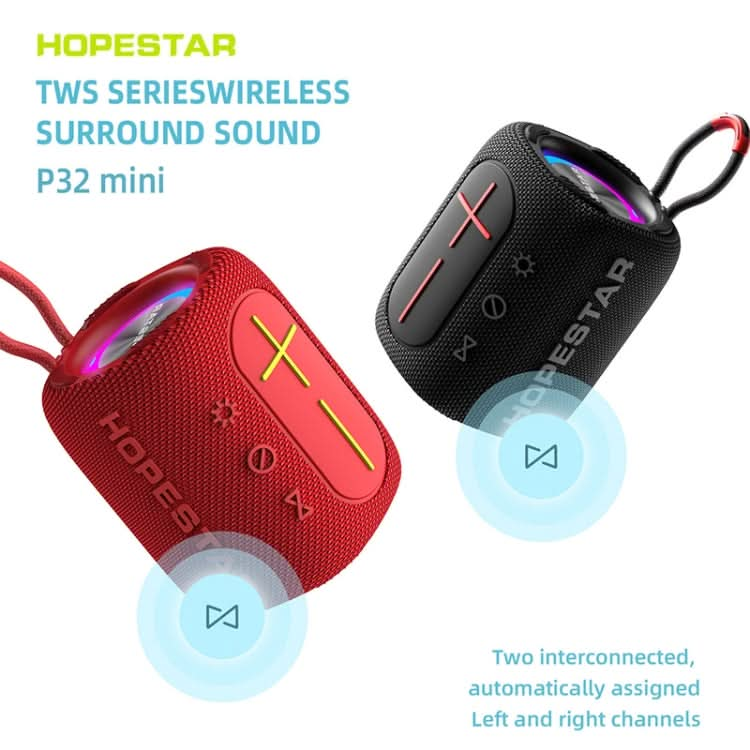 HOPESTAR P32mini TWS Waterproof Wireless Bluetooth Speaker