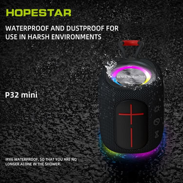 HOPESTAR P32mini TWS Waterproof Wireless Bluetooth Speaker