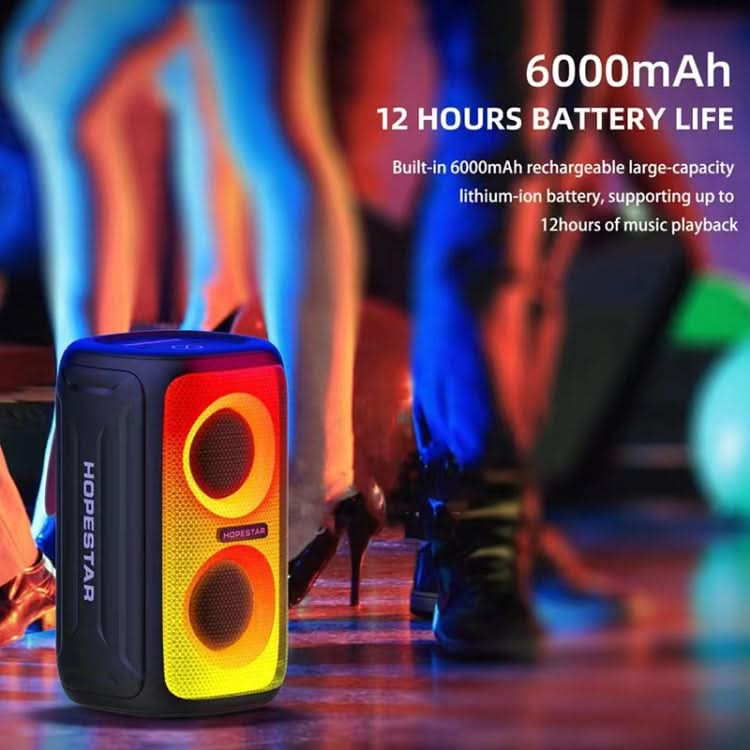 HOPESTAR Party 110 Mini Colorful Lights Wireless Bluetooth Speaker