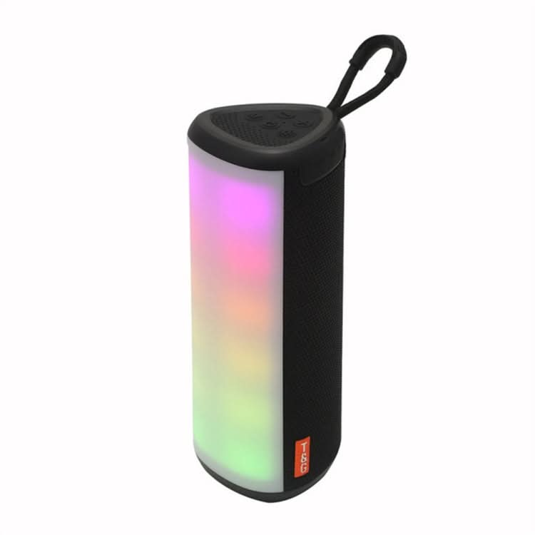 T&G TG357 Portable Wireless Bluetooth Speaker Outdoor Subwoofer with RGB Colorful Light & TWS