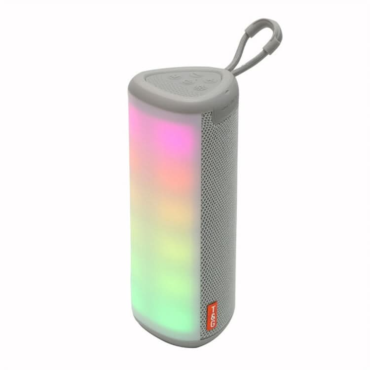 T&G TG357 Portable Wireless Bluetooth Speaker Outdoor Subwoofer with RGB Colorful Light & TWS