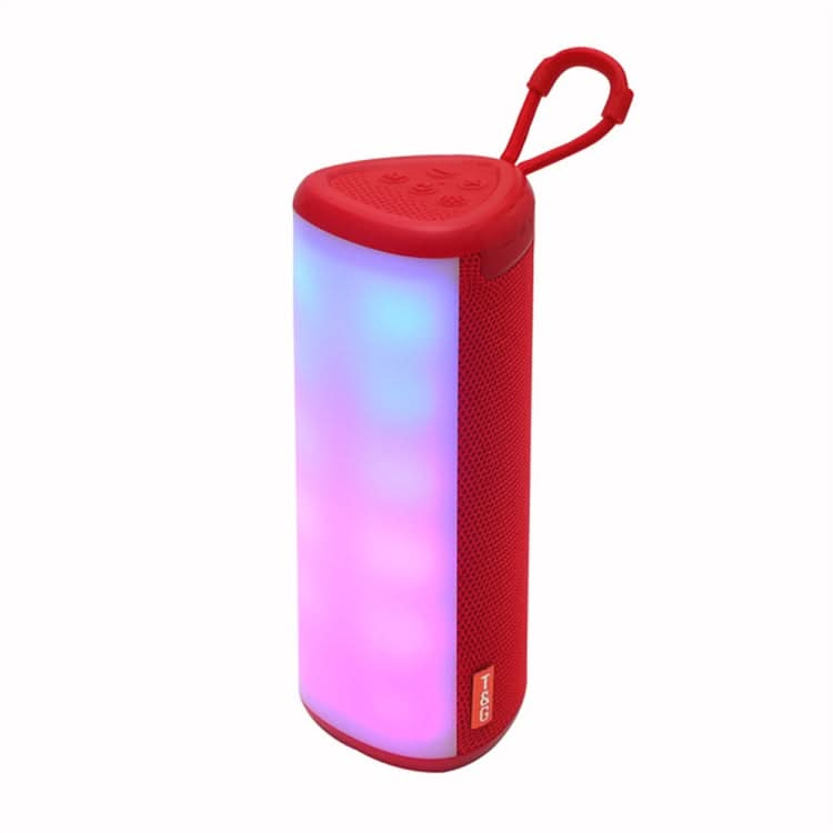 T&G TG357 Portable Wireless Bluetooth Speaker Outdoor Subwoofer with RGB Colorful Light & TWS