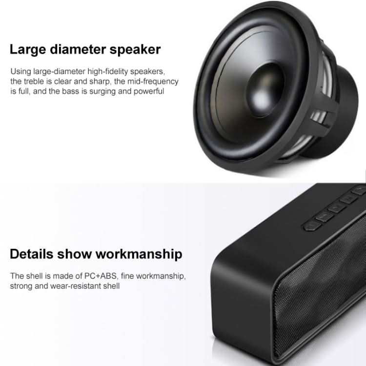 SC211 Pro Outdoor Multi-function Card Wireless Bluetooth Speaker Standard Edition