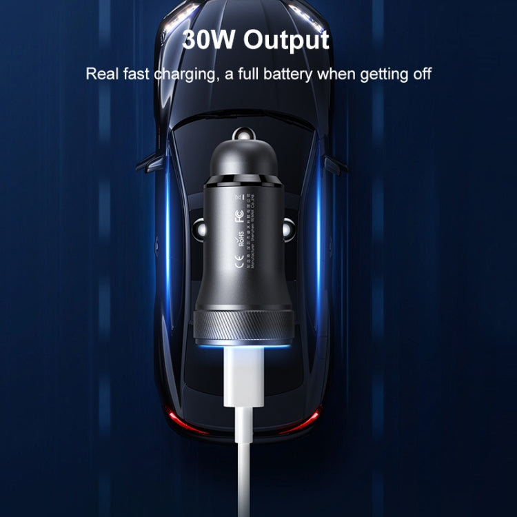 REMAX RCC335 Seaya Series 2 in 1 Car 30W PD Fast Charger