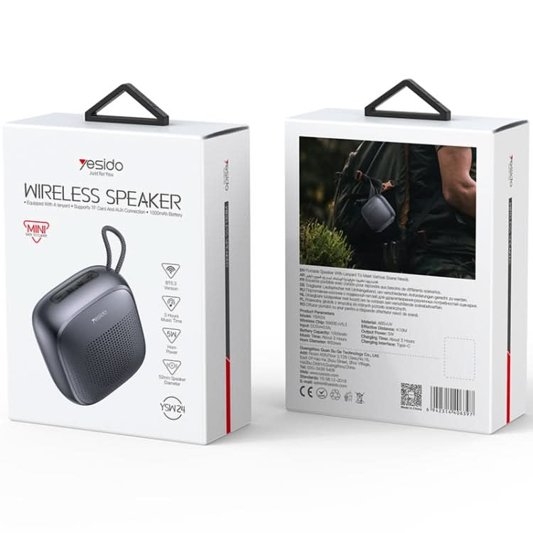 Yesido YSW24 5W mini Portable Outdoor Bluetooth Speaker