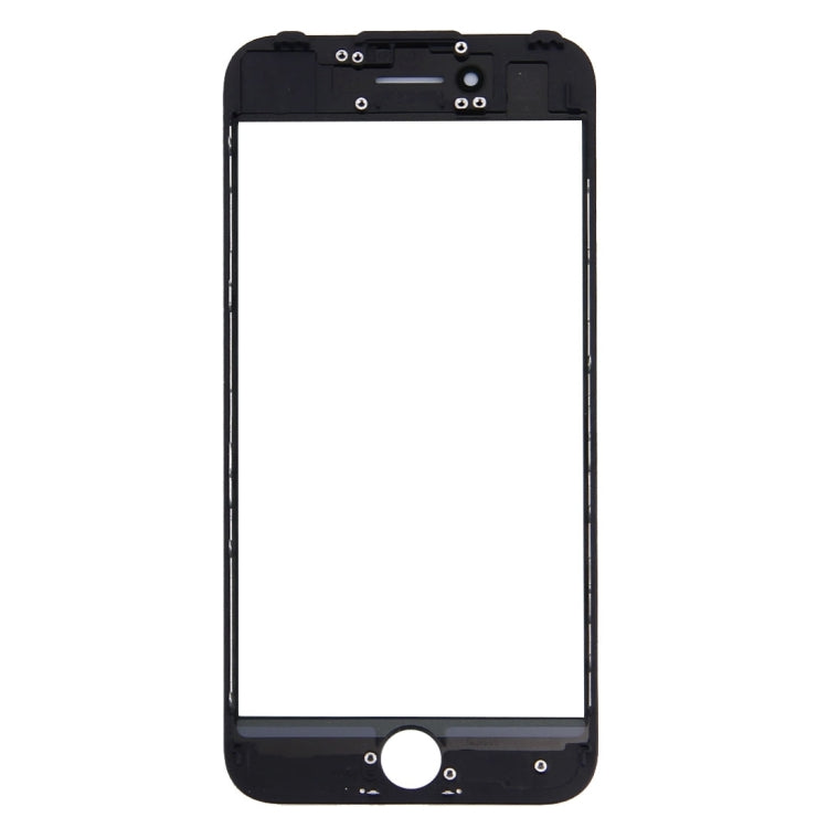 Front Screen Outer Glass Lens with Front LCD Screen Bezel Frame for iPhone 7