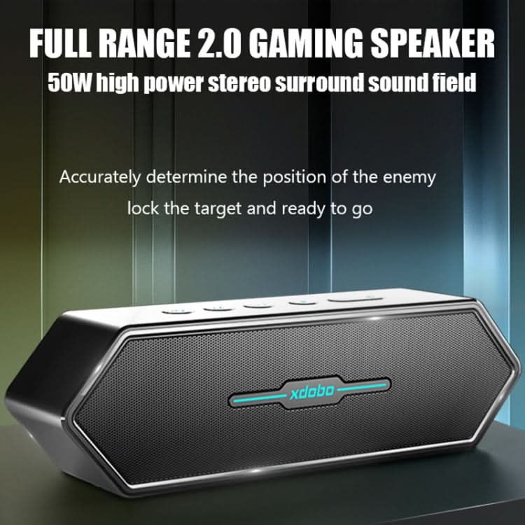 XDOBO Nirvana Gaming Portable Wireless Bluetooth Speaker Desktop Subwoofer