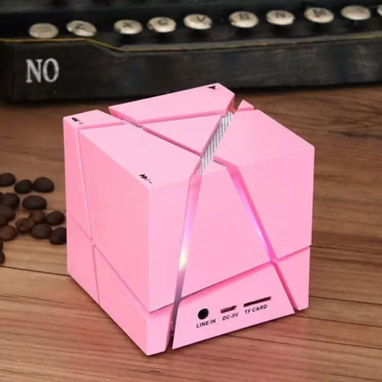 Qone 2 Cube Mini Portable Card Wireless Bluetooth Speaker