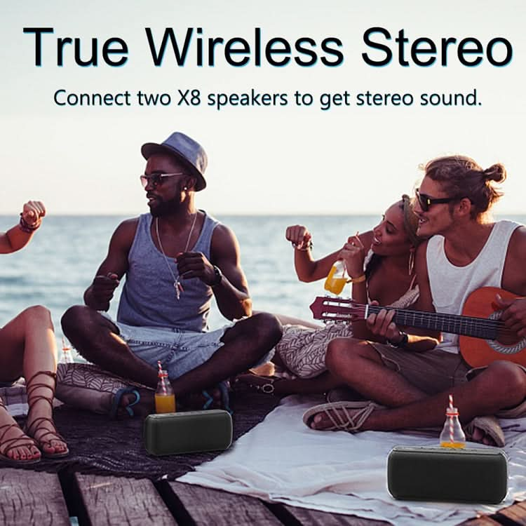 XDOBO X8 60W Wireless Bluetooth Speaker Outdoor Subwoofer Support TWS & TF Card