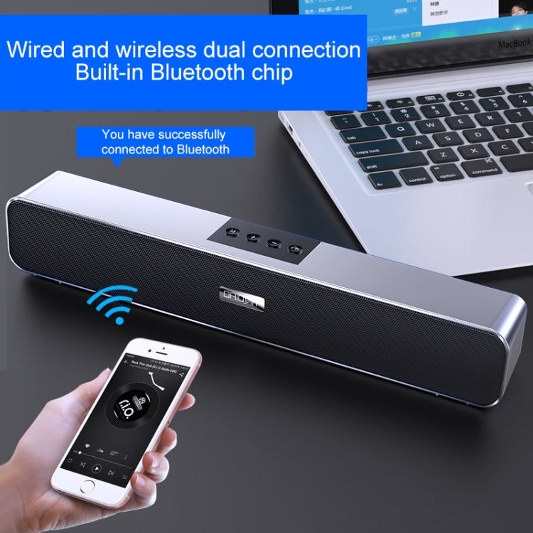 YINDIAO A36 Bluetooth 5.0 Smart Subwoofer Computer Wireless Bluetooth Speaker, Bluetooth Standard Version