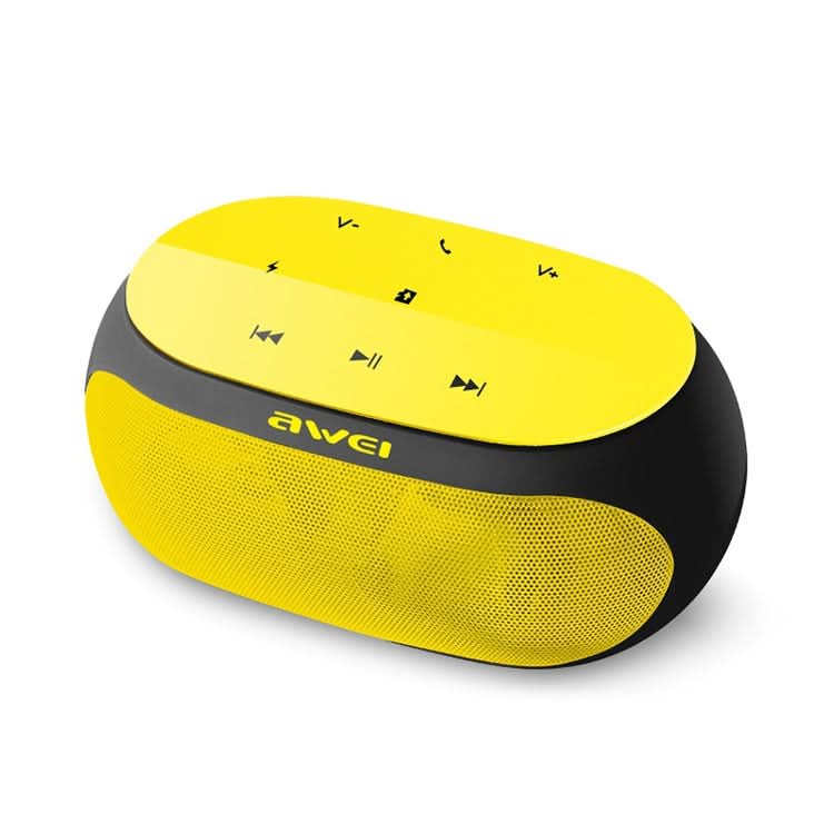 awei Y200 Wireless Bluetooth Speaker with Touch Buttons, Support Aux Line and TF Card