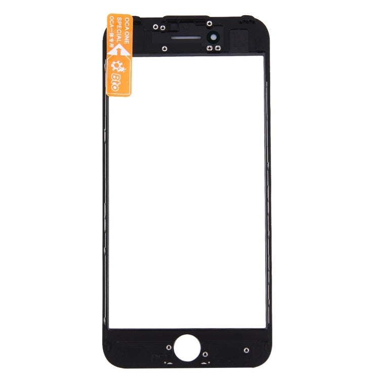 Front Screen Outer Glass Lens with Front LCD Screen Bezel Frame & OCA Optically Clear Adhesive for iPhone 7