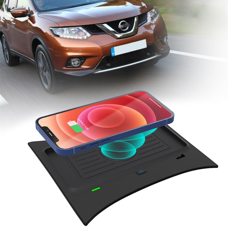 Car Fast Charging Wireless Charger for Nissan X-Trail 2014-2021 / Qashqai 2016-2018, Left Driving ÎҵÄÉ̵ê