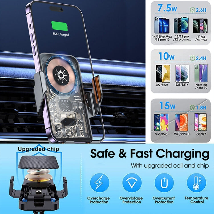 WK WP-U204 15W Vanguard Series Extraordinary Wireless Charging Car Holder ÎҵÄÉ̵ê