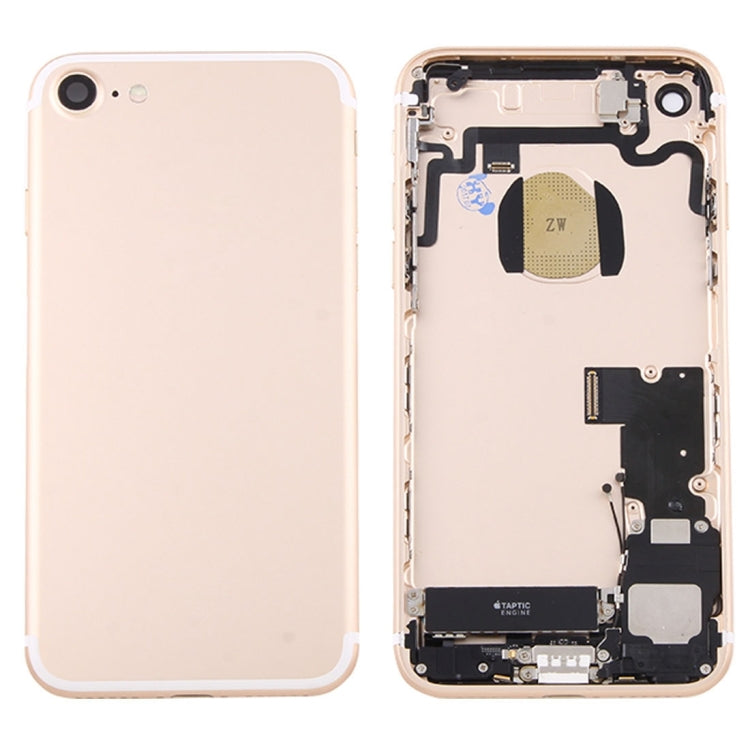 Battery Back Cover Assembly with Card Tray for iPhone 7