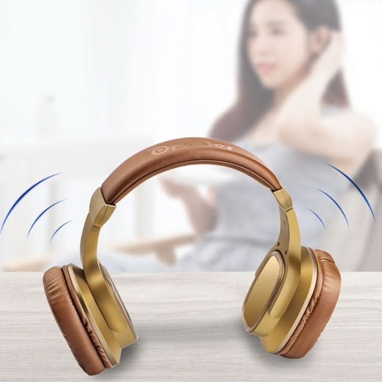 OneDer S2 Head-mounted Wireless Bluetooth Version 5.0 Headset Headphones, with Mic, Handsfree, TF Card, USB Drive, AUX, FM Function