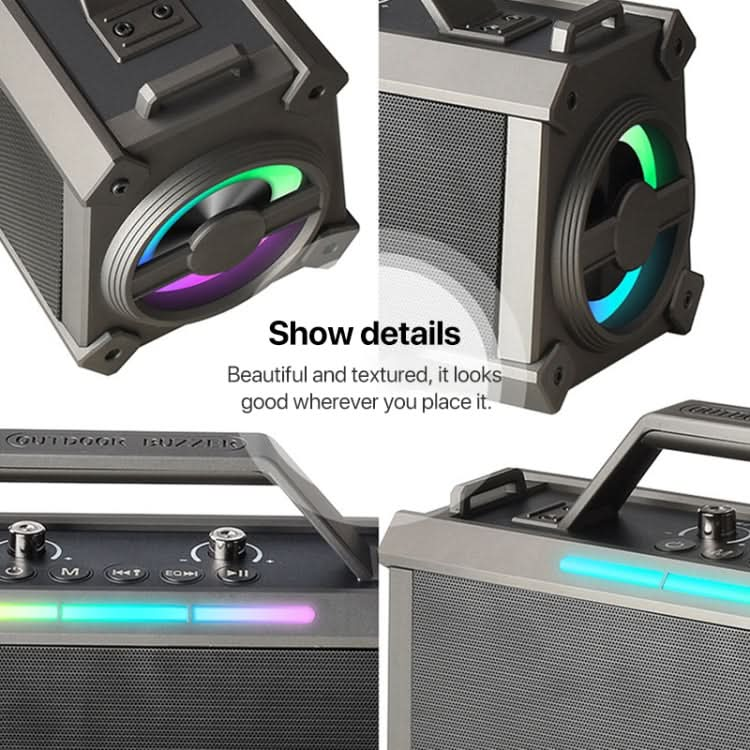 L202 Portable Outdoor Wireless Bluetooth Speaker Home Karaoke Speaker