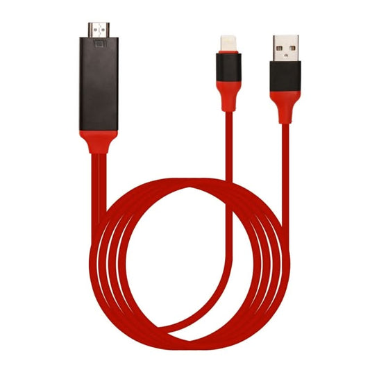 8 Pin Male to HDMI & USB Male Adapter Cable, Length: 2m