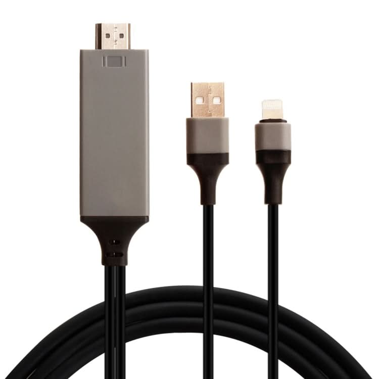 8 Pin Male to HDMI & USB Male Adapter Cable, Length: 2m