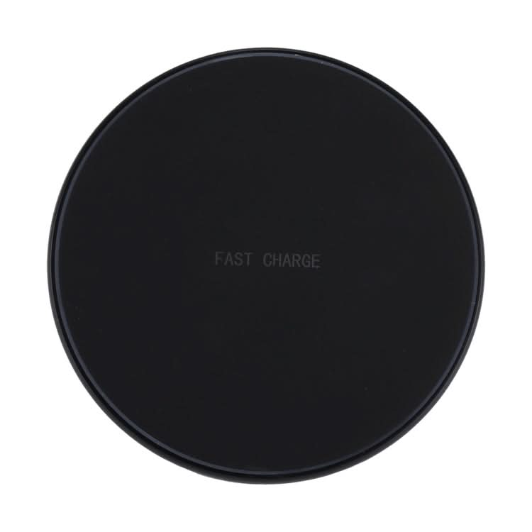 DC 9V 1.67A / 5V 1A Universal Round Shape Qi Standard Fast Wireless Charger with Indicator Light