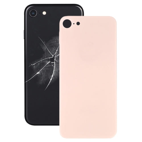 Easy Replacement Big Camera Hole Glass Back Battery Cover with Adhesive for iPhone 8