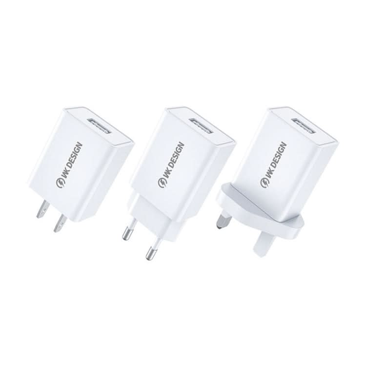 WK WP-U118 10W Single USB Port Travel Charger Power Adapter, US Plug